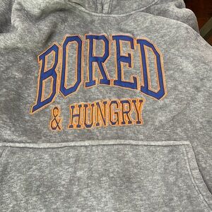 Typo Cozy Oversized Blanket Hoodie